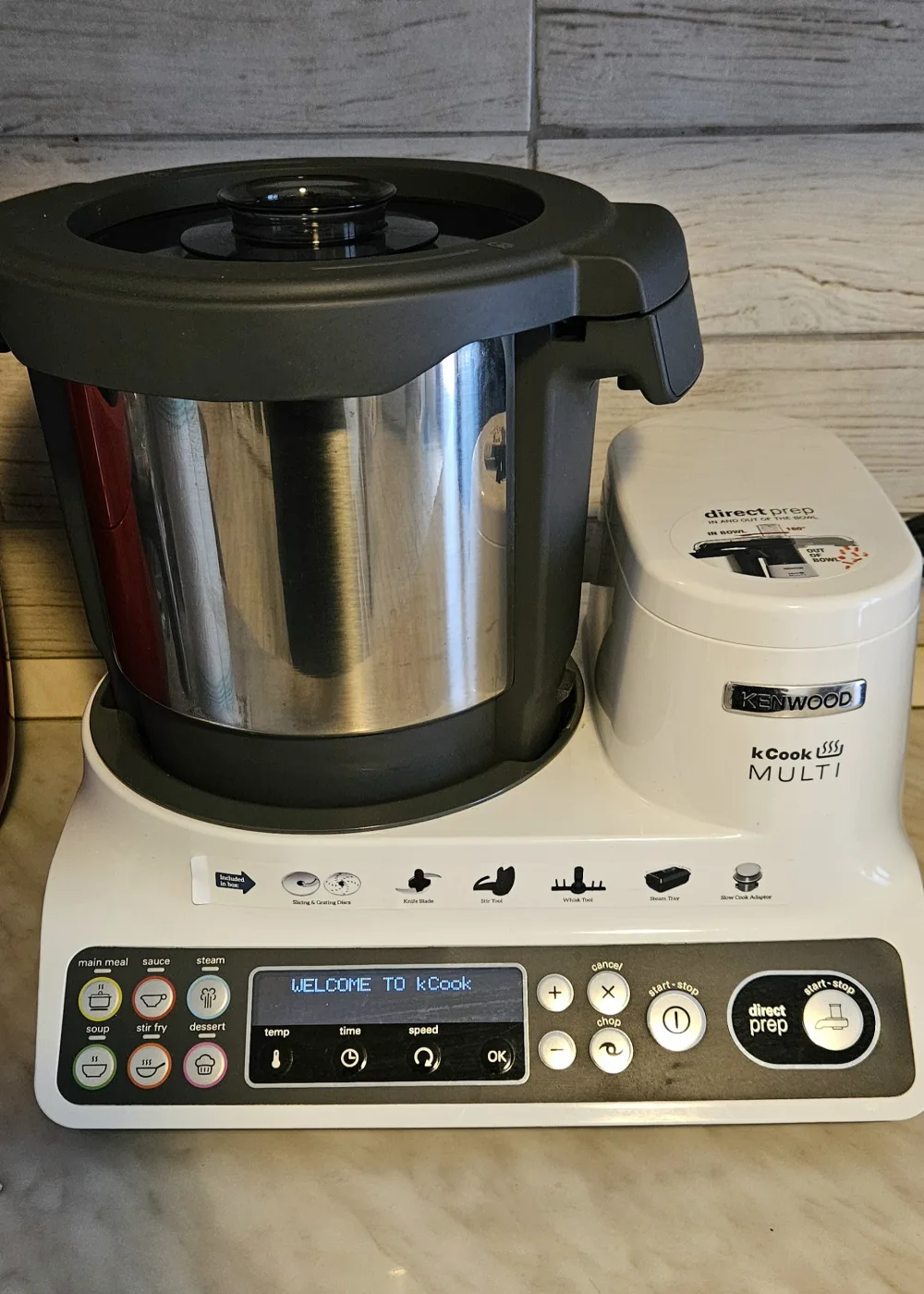 Kenwood kCook Multi CCL401WH – robot da cucina con cottura, MAI USATO, completo - Marciana Marina Isola d'Elba