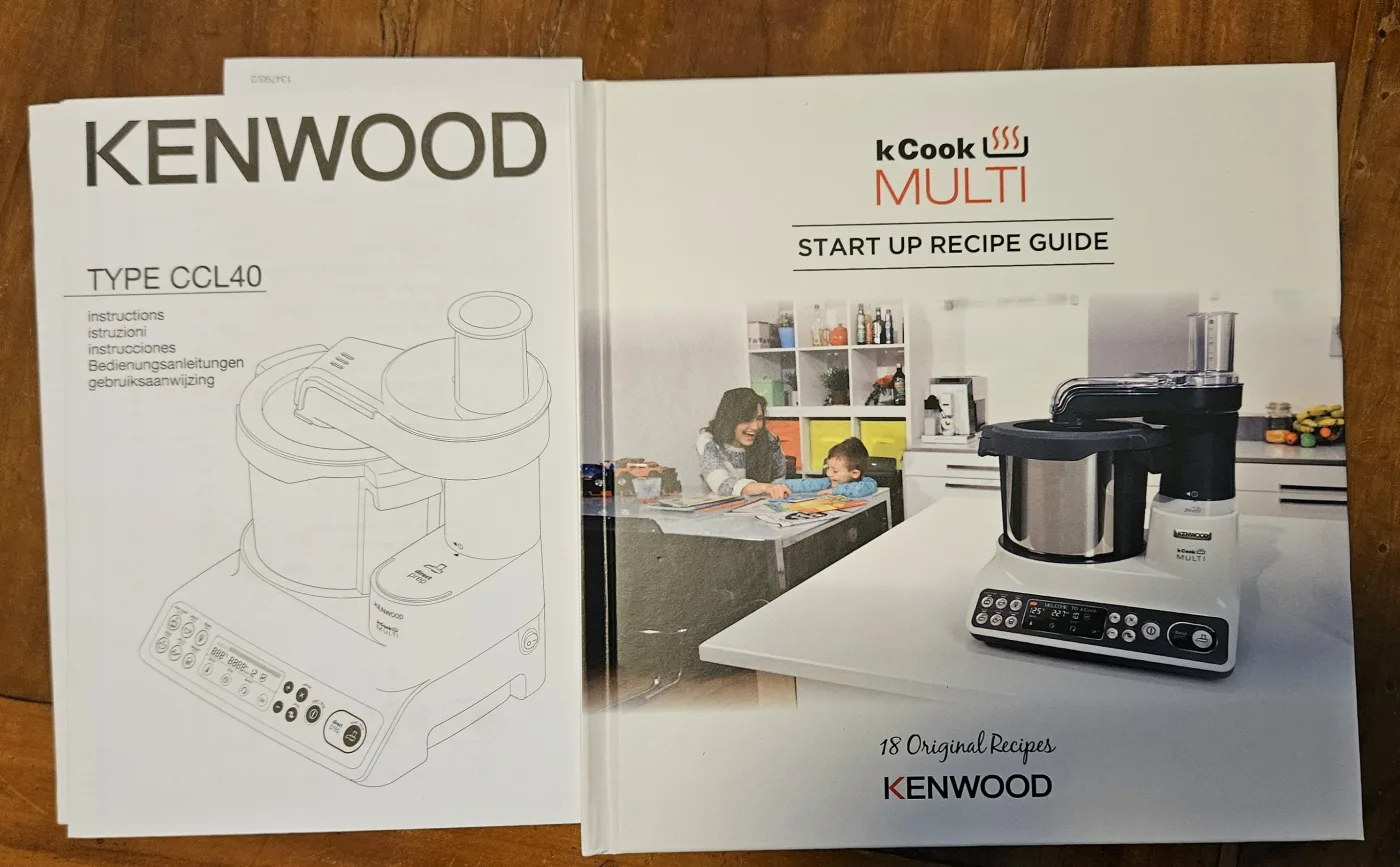 Kenwood kCook Multi CCL401WH – robot da cucina con cottura, MAI USATO, completo - Marciana Marina Isola d'Elba