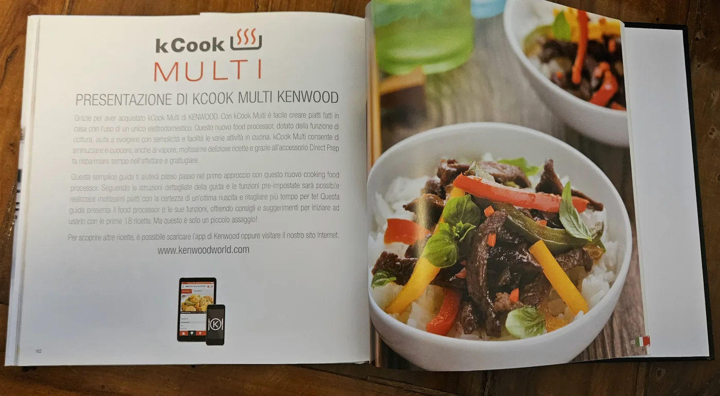 Kenwood kCook Multi CCL401WH – robot da cucina con cottura, MAI USATO, completo - Marciana Marina Isola d'Elba