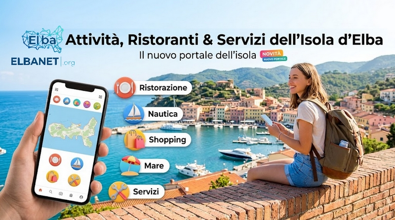Trova tutto ciò che cerchi all'Elba in un click: Scopri il nuovo portale "Attività & Servizi" di Elbanet!